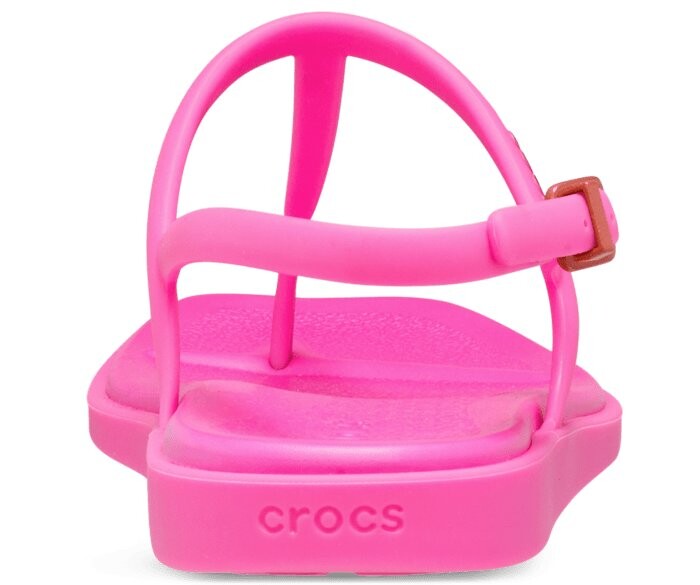 Сланцы Crocs Women's Miami Flip Thong, розовый — фото 4