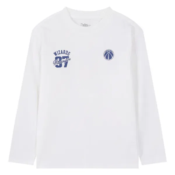 Футболка с логотипом Team Authentic, Nba Kids, белый