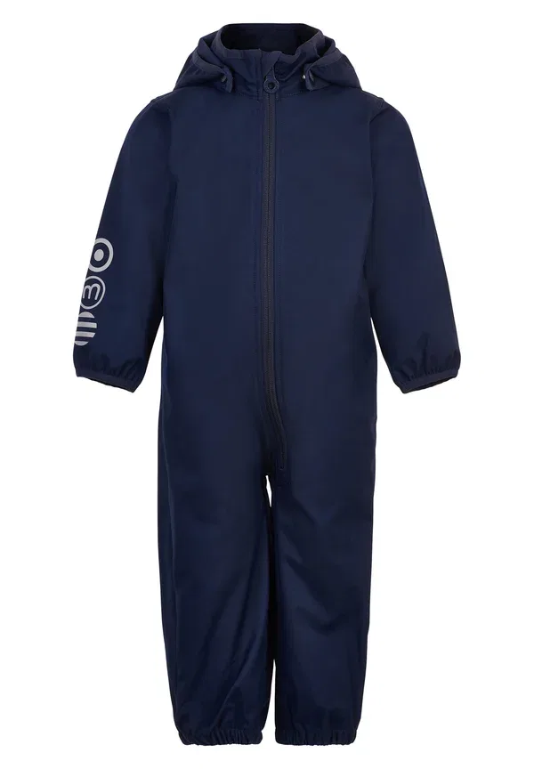 Комбинезон дождевик из софтшелла Rainsuit Minymo, темно-синий