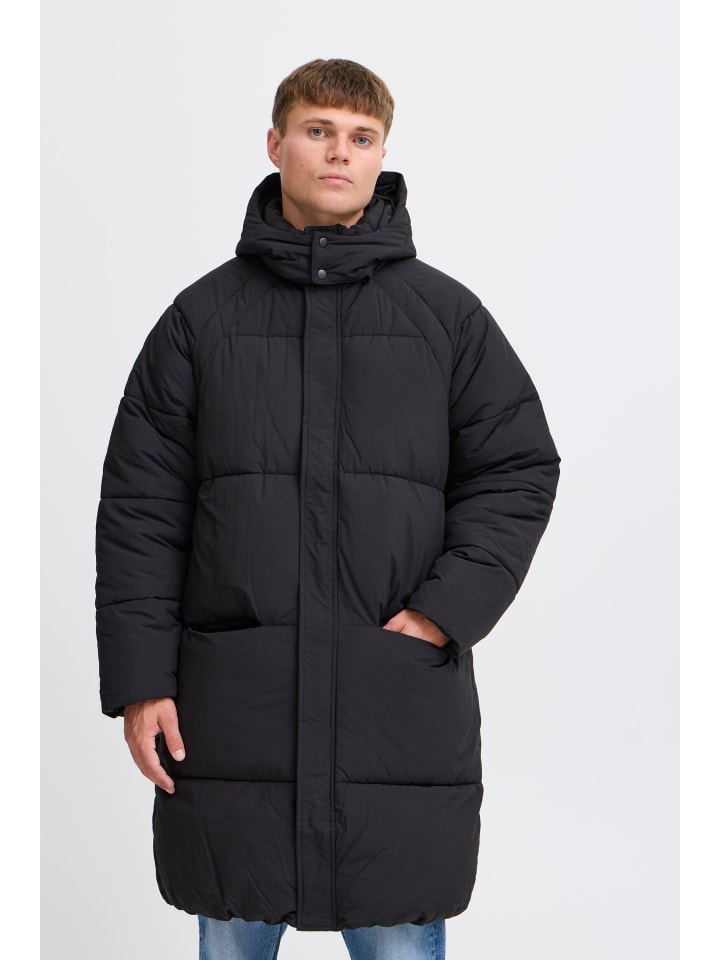 

Зимняя куртка !SOLID Steppmantel SDMILO PUFFER LONG 21108316 warme Jacke, черный