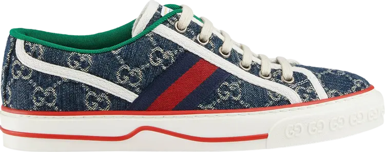 Кроссовки Gucci Wmns Tennis 1977 Denim, синий