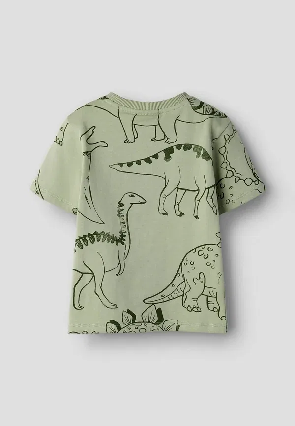 Футболка с принтом динозавры Print t-shirt Name It Swamp — фото 2