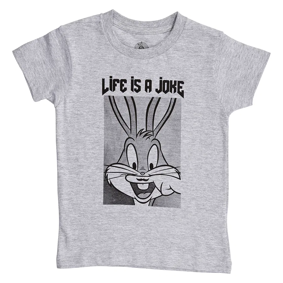 Футболка с коротким рукавом Little Eleven Paris Bugs Bunny - Life is a Joke Eleven Paris, Gray