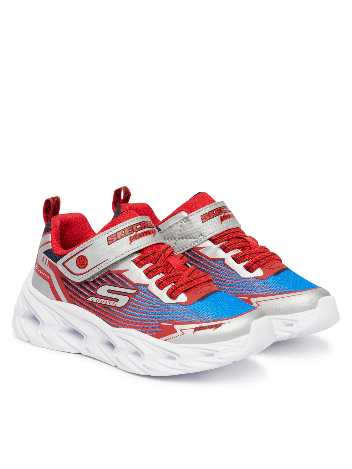 Кроссовки для мальчика Vortex Skechers, красный — фото 2