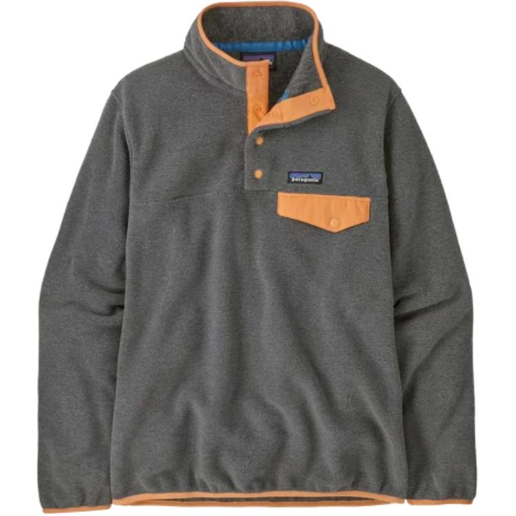 

Флисовая куртка на кнопках Patagonia, оранжевый