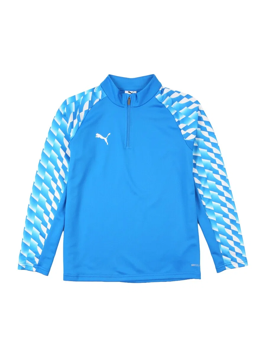 Футболка PUMA Performance Shirt 'teamLIGA26' в цветах Azure и Aqua