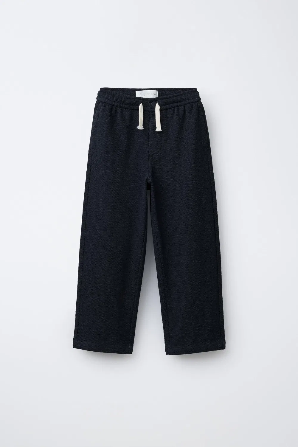 РУСТИКАЛЬНЫЕ БРЮКИ ZARA, Navy Blue