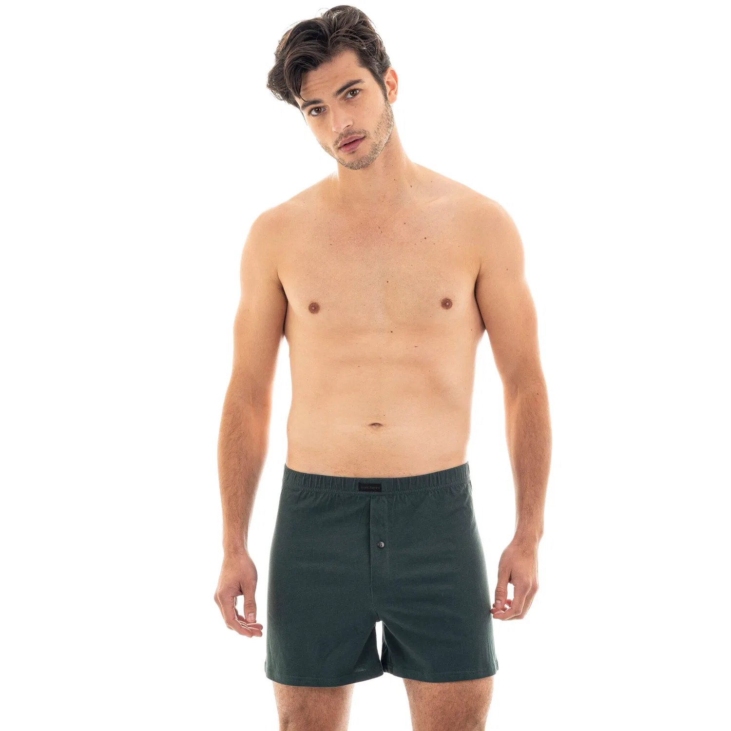 Детские боксеры свободного кроя Loose Fit Bruno Banani, Tannengrun — фото 2