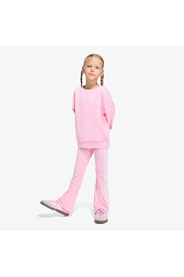 Детский спортивный комплект для девочек с принтом Disney Adidas, Pink