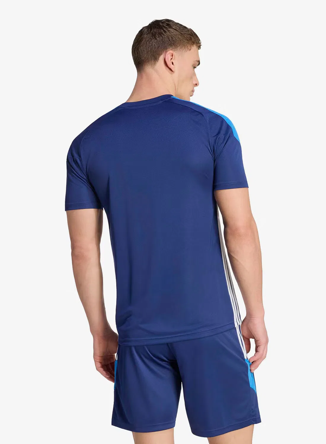 Футбольная футболка с технологией Climacool Tiro 26 Essentials Adidas, темно-синий — фото 2