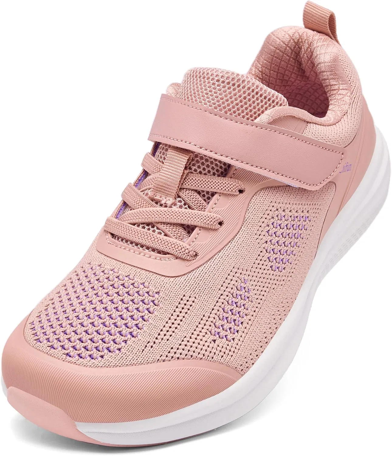 Детские кроссовки с широким носком для мальчиков и девочек Clifun, Mauve Pink