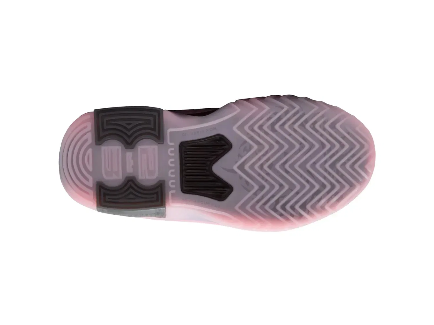 Кроссовки баскетбольные LeBron Witness 9, Nike, темно-розовый — фото 4