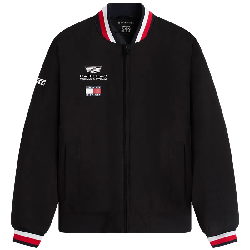 Мужская бейсбольная куртка Tommy Hilfiger, Black BDS
