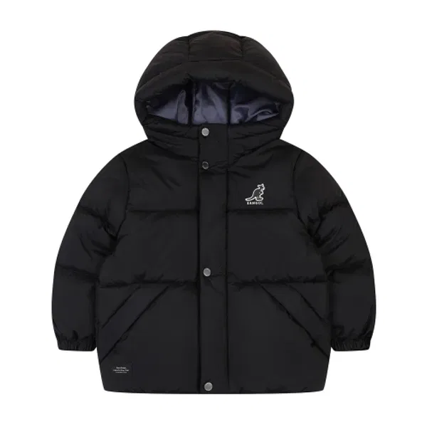 Пуховик короткий Kangol Kids, черный