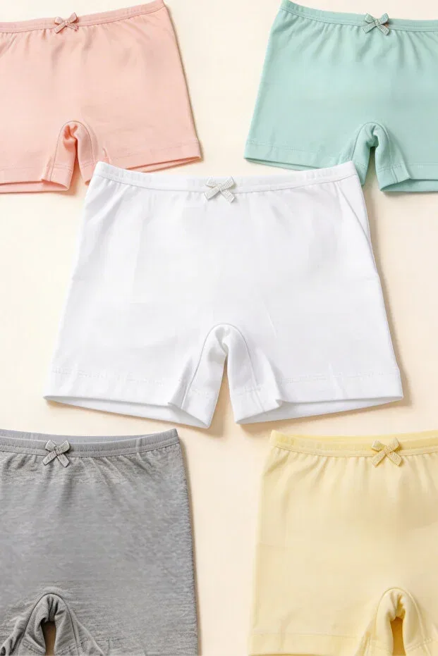 Детский комплект боксеров для девочек Pack of 5 girls' boxers multi-colored Katia&Bony, Multicolored — фото 4