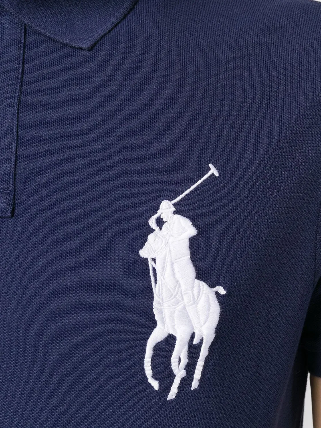 Polo Ralph Lauren Поло Ralph Lauren темно-синего цвета — фото 4