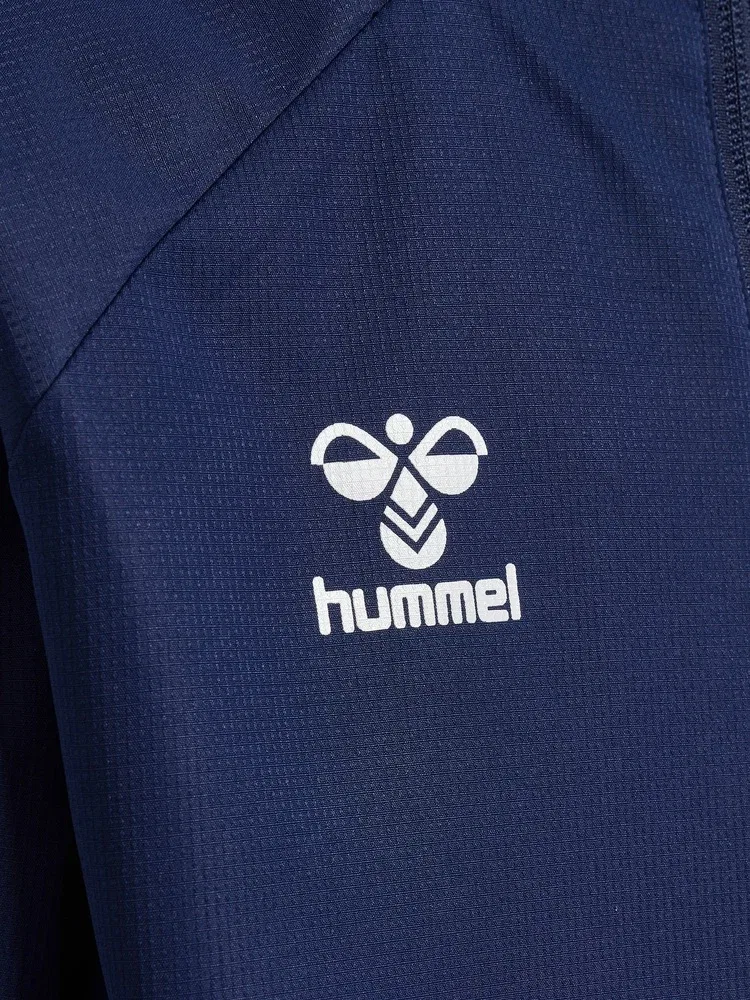 Тренировочная куртка детская всепогодная Lead 2.0 Hummel, синий — фото 3
