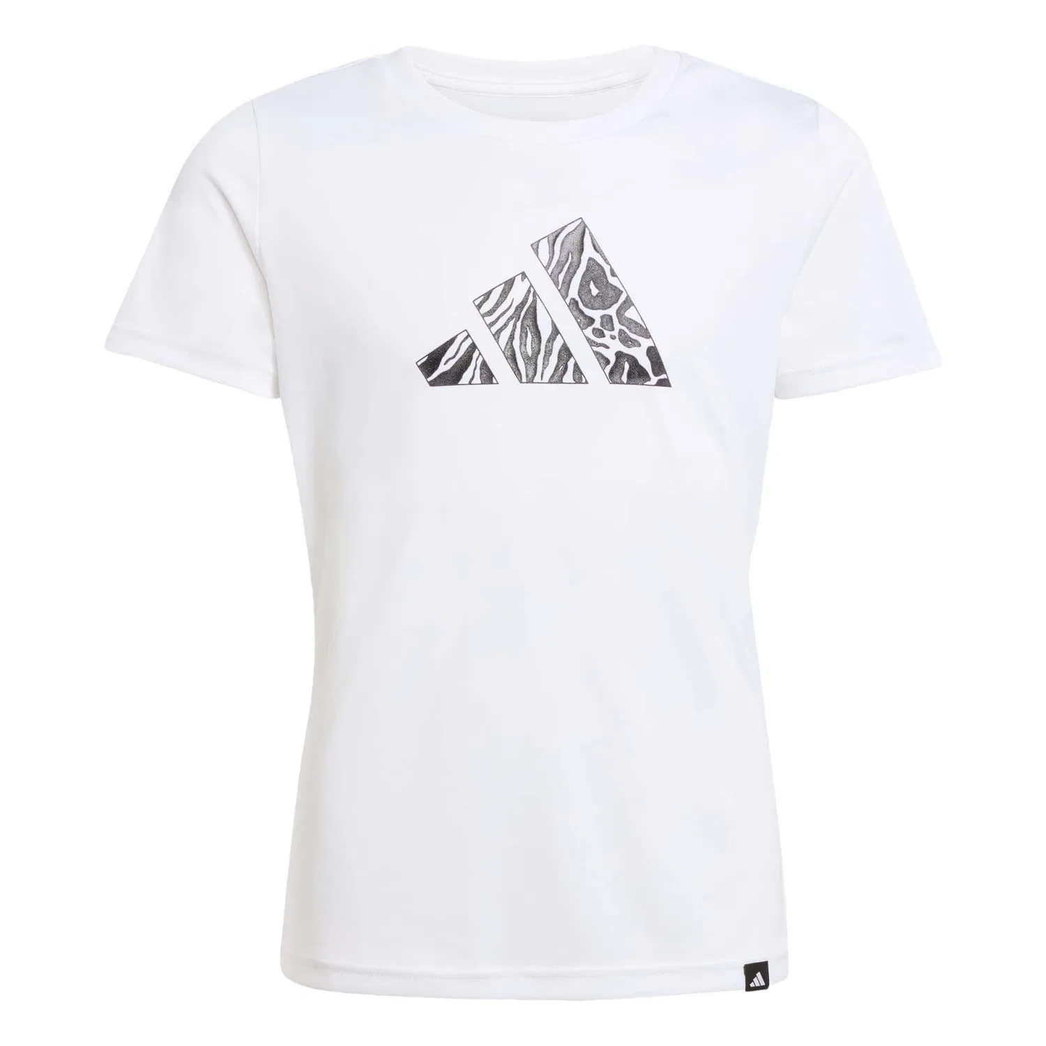 Детская футболка с принтом Adidas Sport Jg Animal T Adidas, Color Weiss