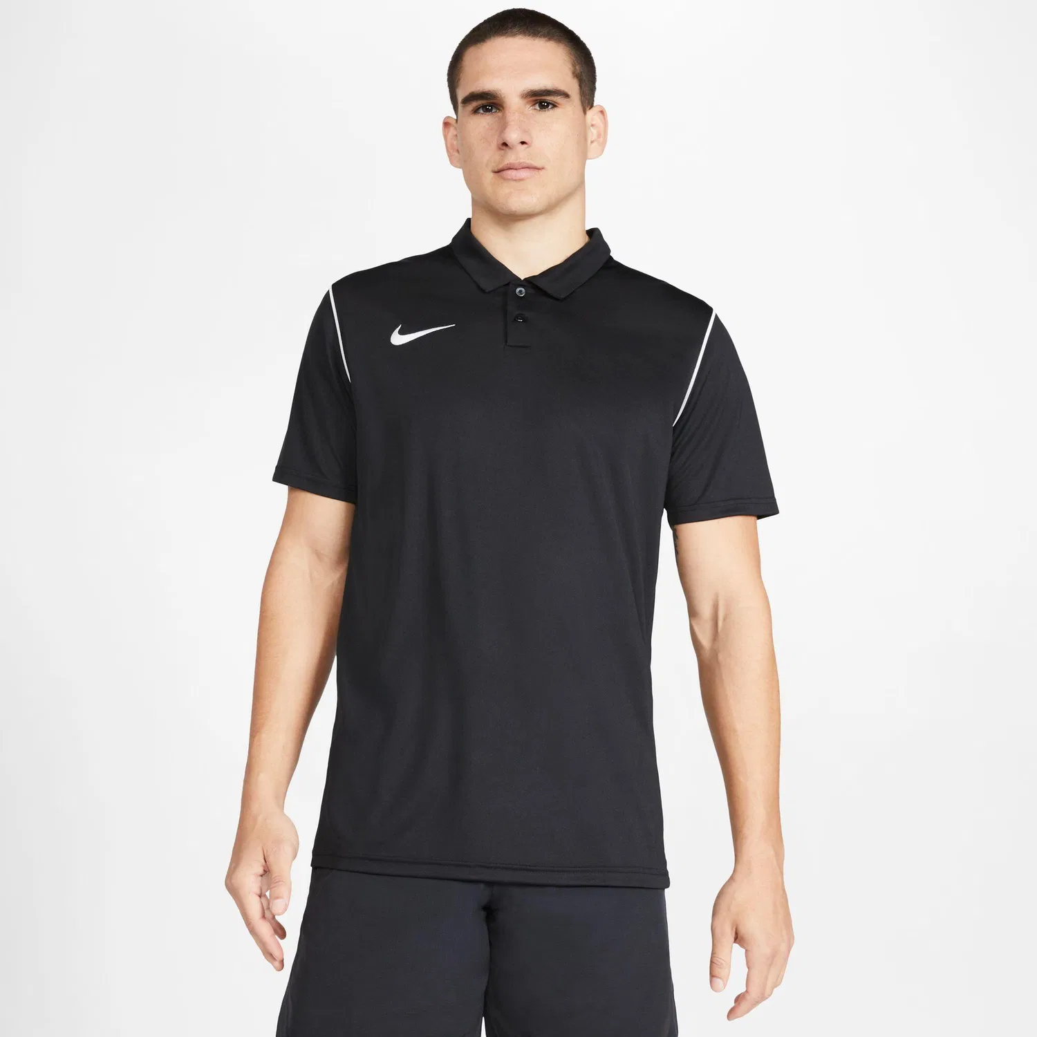 Мужское хлопковое поло Nike Park 20 Polo, Schwarz