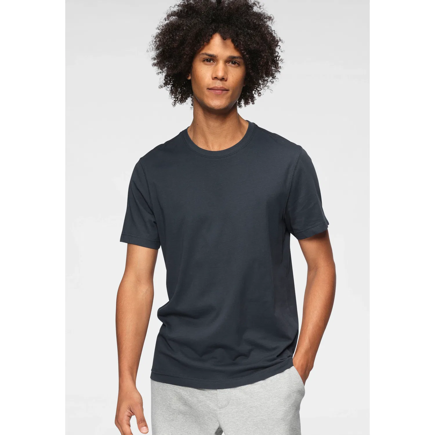 Детская футболка хлопковая OTTO products, Navy Blue