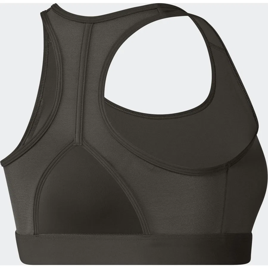 Спортивный бюстгальтер Powerreact Bralette adidas, Черный — фото 2