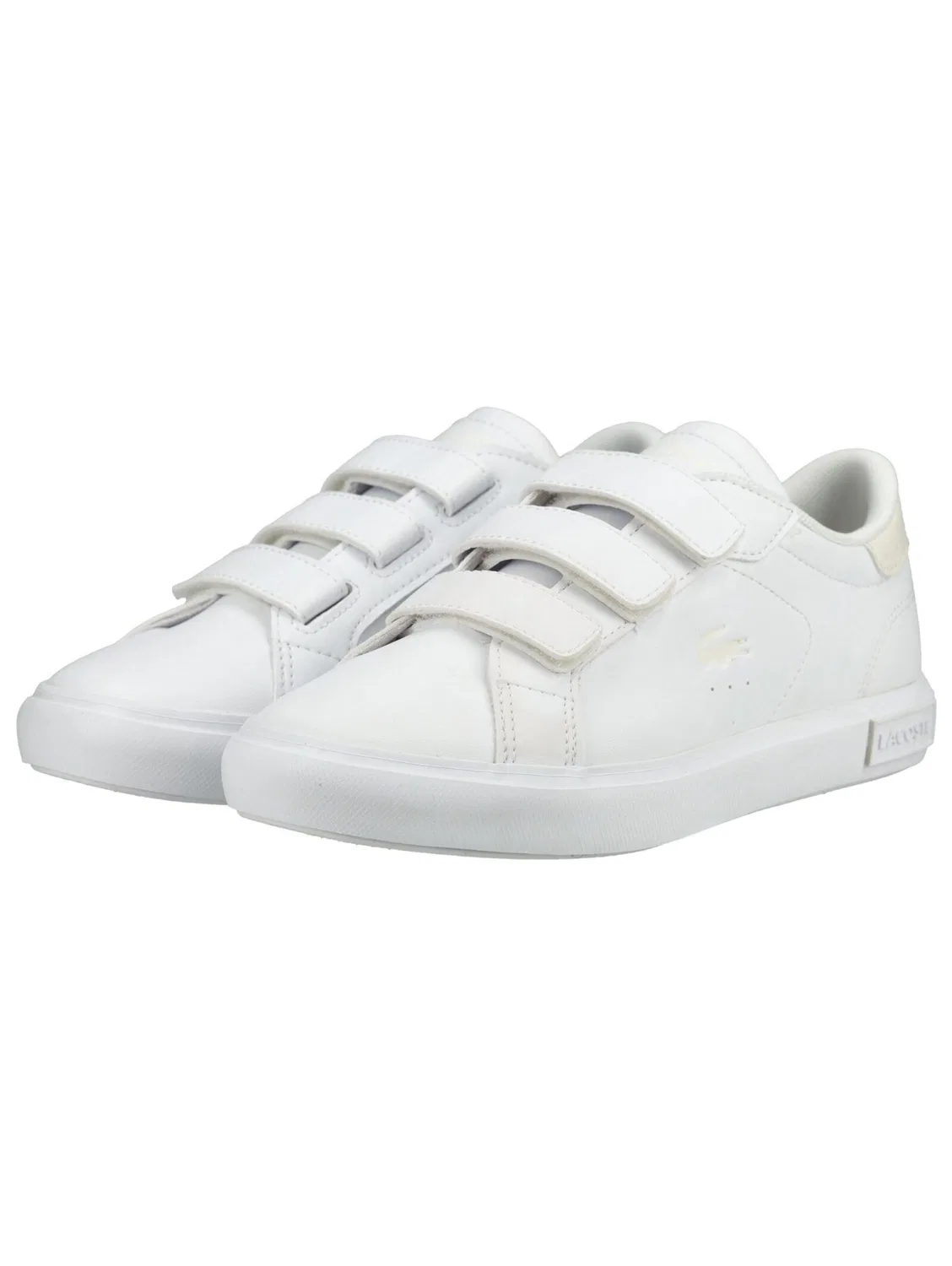 Кроссовки Lacoste белого цвета — фото 4