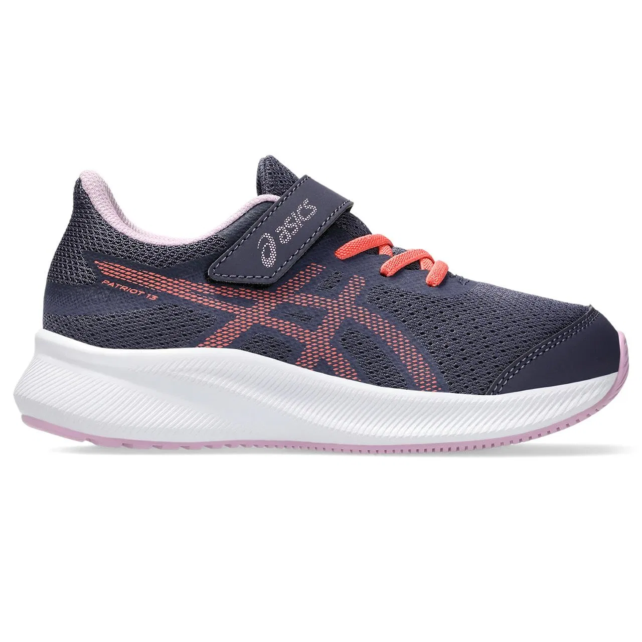 Детские кроссовки для мальчиков без каблука Patriot 13 PS ASICS, Indigo Fog Papaya — фото 3