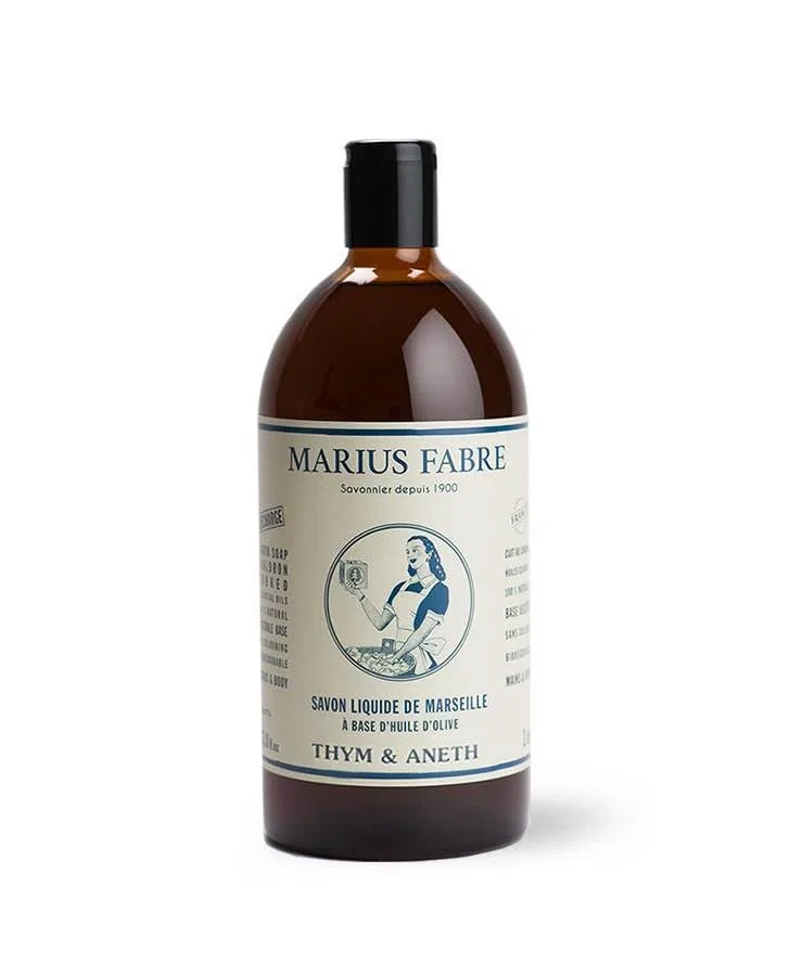 Жидкое мыло для лица и тела Thyme and Dill, 1 л Generisch