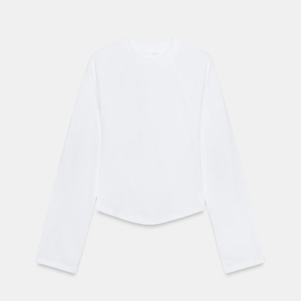 

Футболка Zara Long Sleeve Raglan, белый