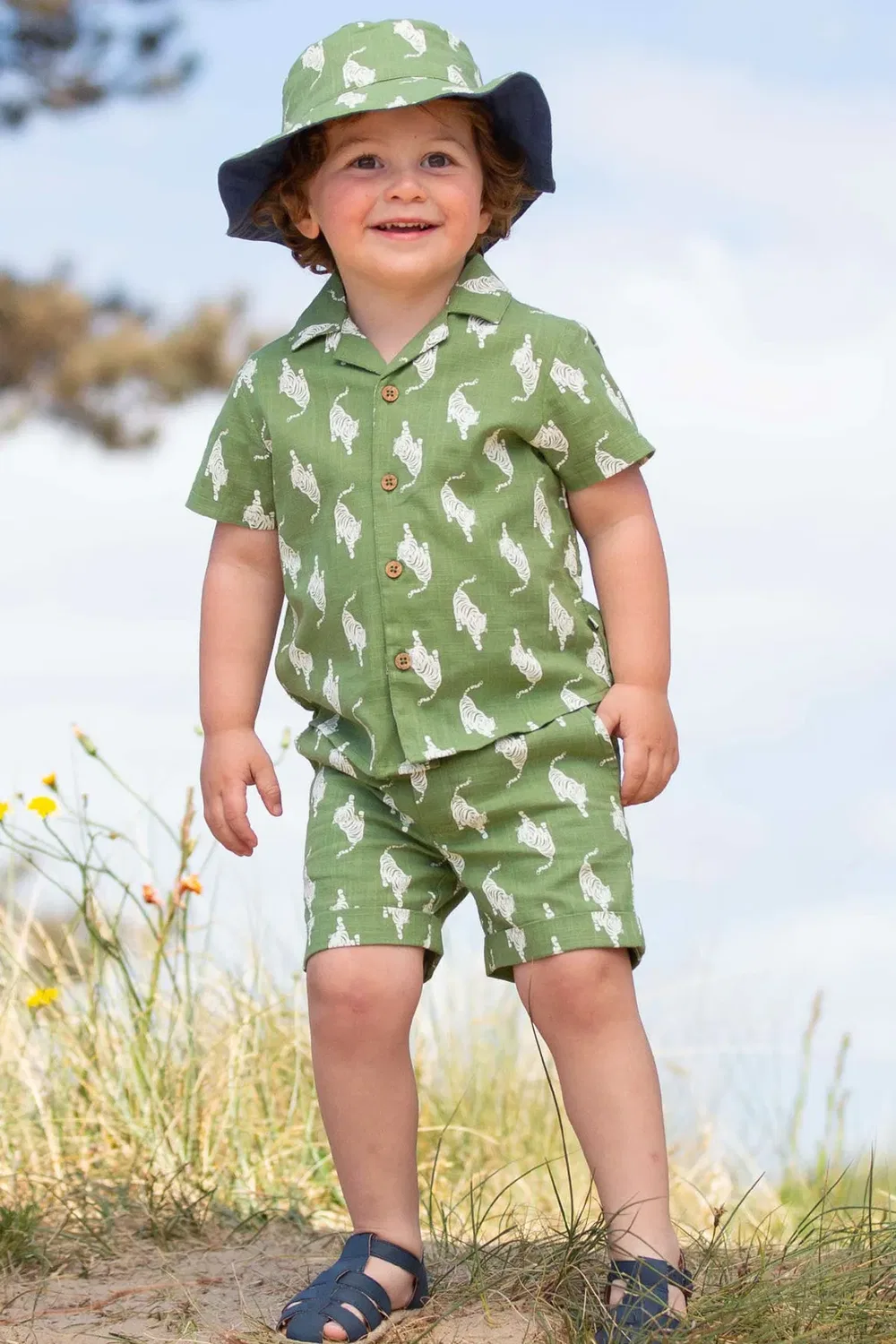 Детские шорты Stay Wild Kite, Green — фото 2