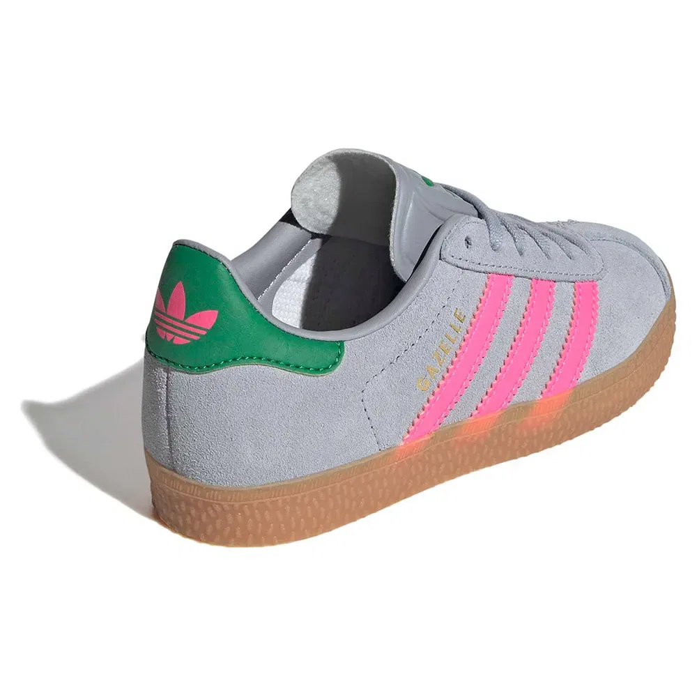 Кроссовки Gazelle Adidas Originals, серый — фото 4