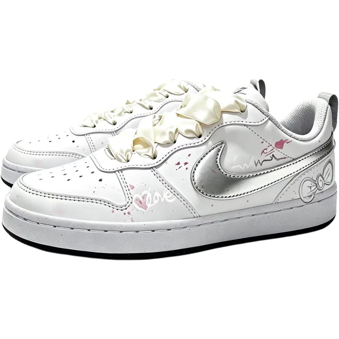 Детские скейтборд-кроссовки Nike, Белый — фото 4