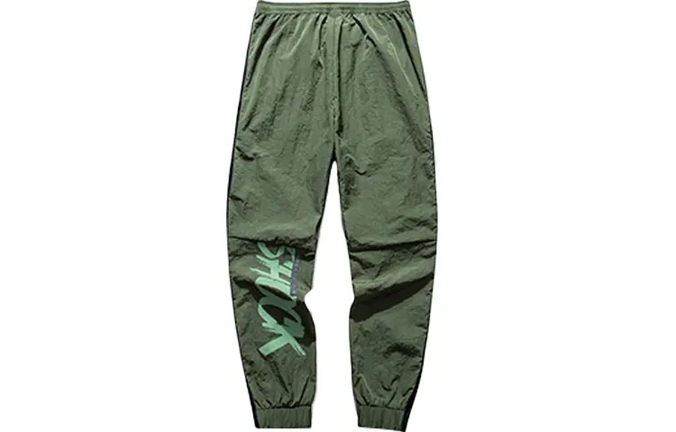 

Баскетбольная коллекция трикотажные спортивные штаны мужские зеленые Anta, зеленый