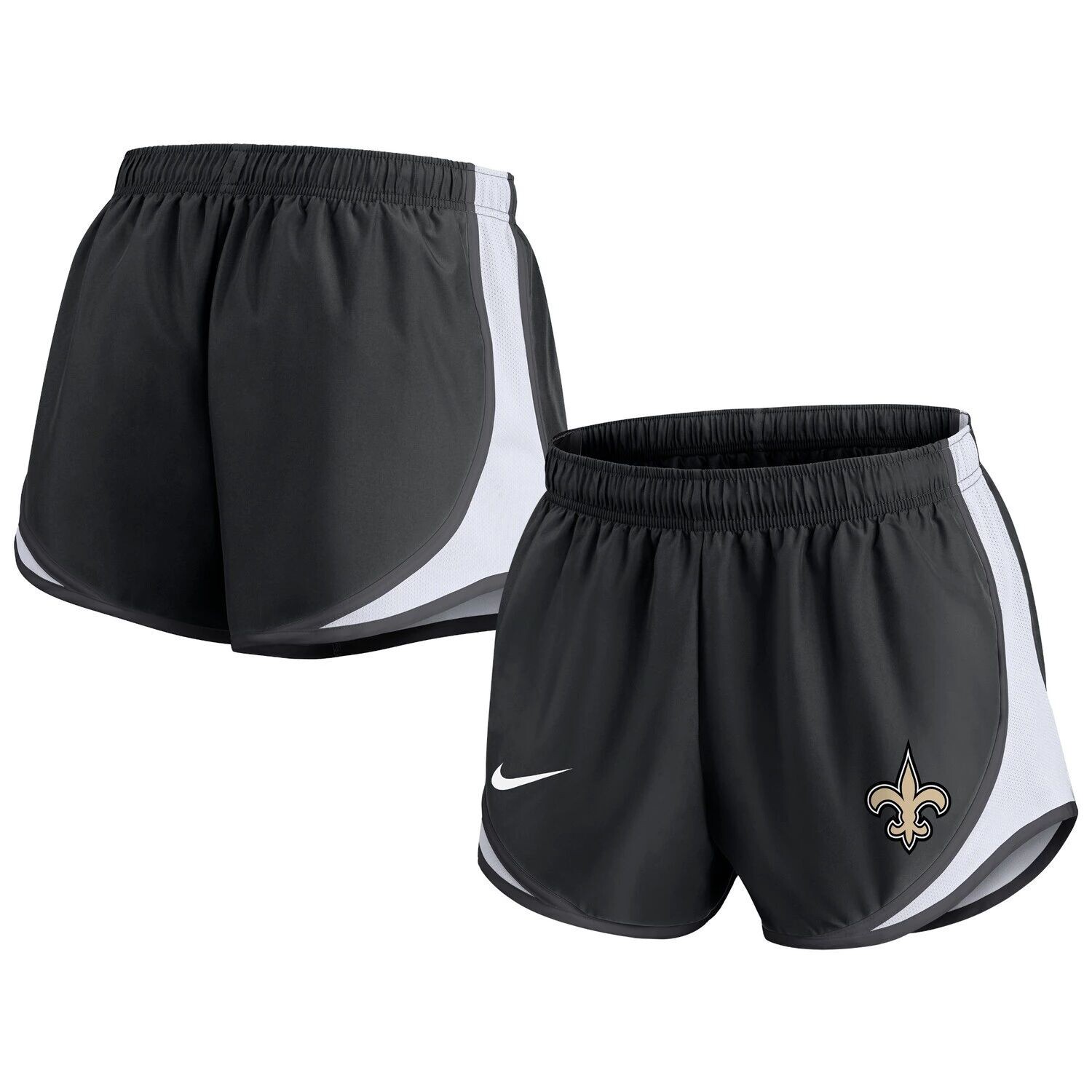 

Женские черные шорты Nike New Orleans Saints Tempo Nike