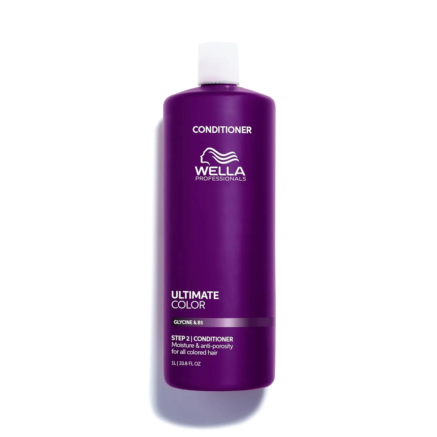 Wella Professionals Ultimate Color Conditioner, увлажняющая формула против пористости для яркости цвета окрашенных волос 1000 мл (.)