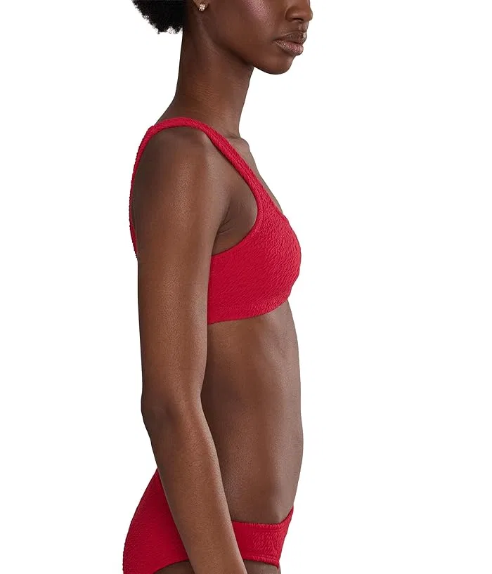 Бикини-топ Nike Shoreline Pucker Bralette, Gym Red — фото 3
