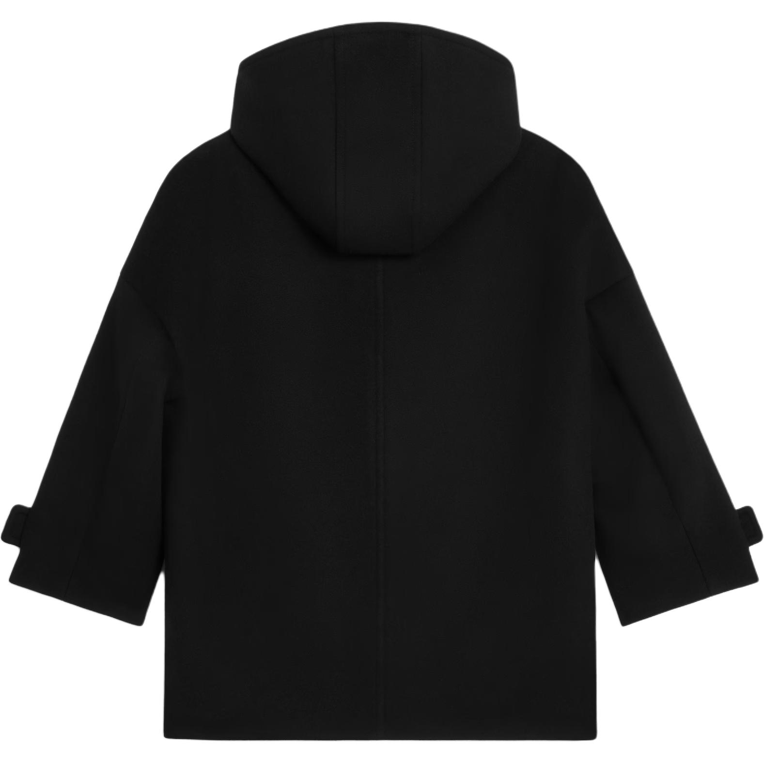 Пальто FW25 свободного кроя для женщин CELINE, черный — фото 2