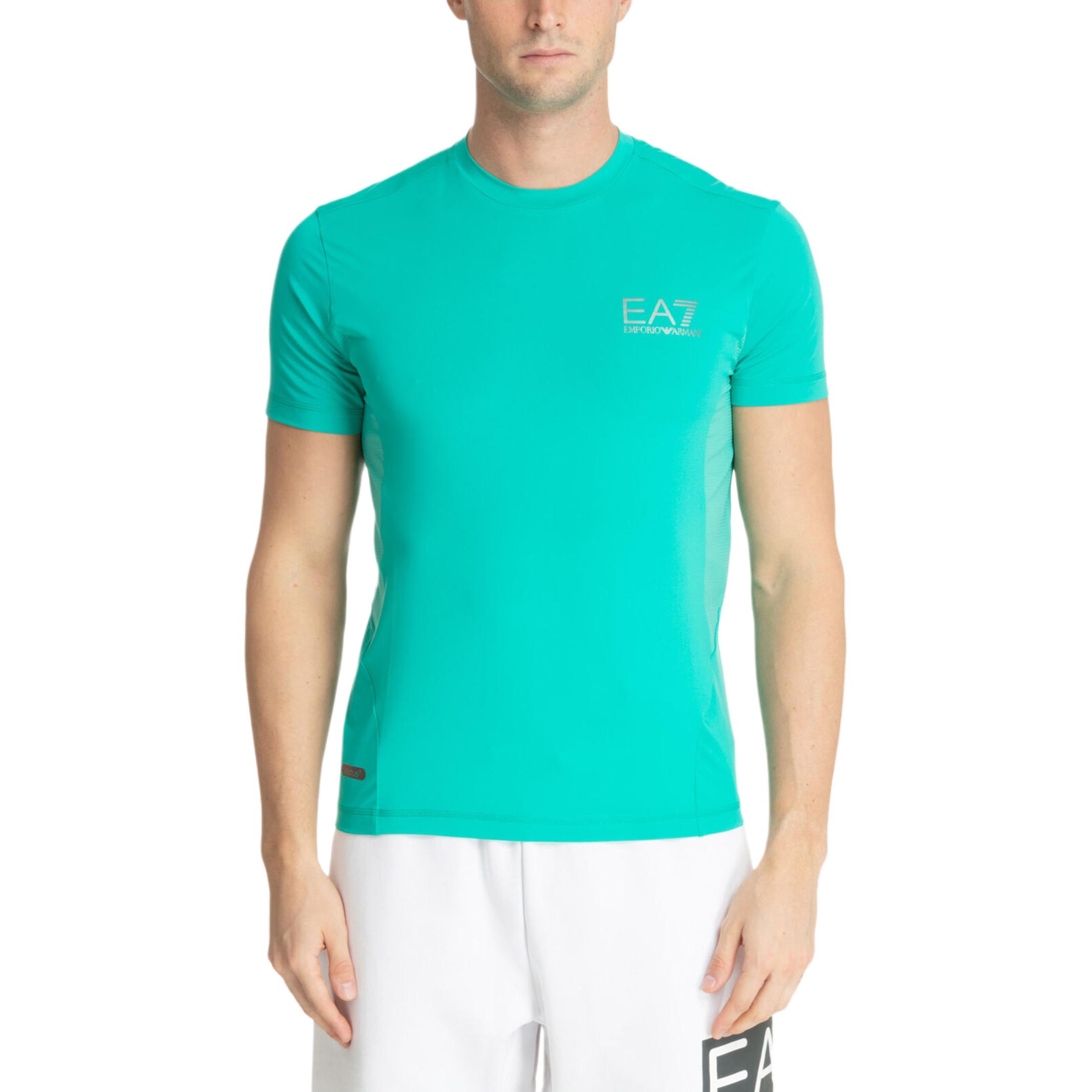 

EMPORIO ARMANI Футболка мужская бирюзовая, Зеленый, EMPORIO ARMANI Футболка мужская бирюзовая