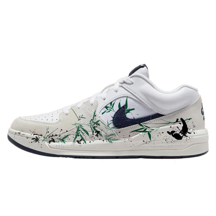 

Jordan Кроссовки Stadium 90 с амортизацией, противоскользящие и износостойкие, низкие, повседневные, мужские, белого и синего цвета