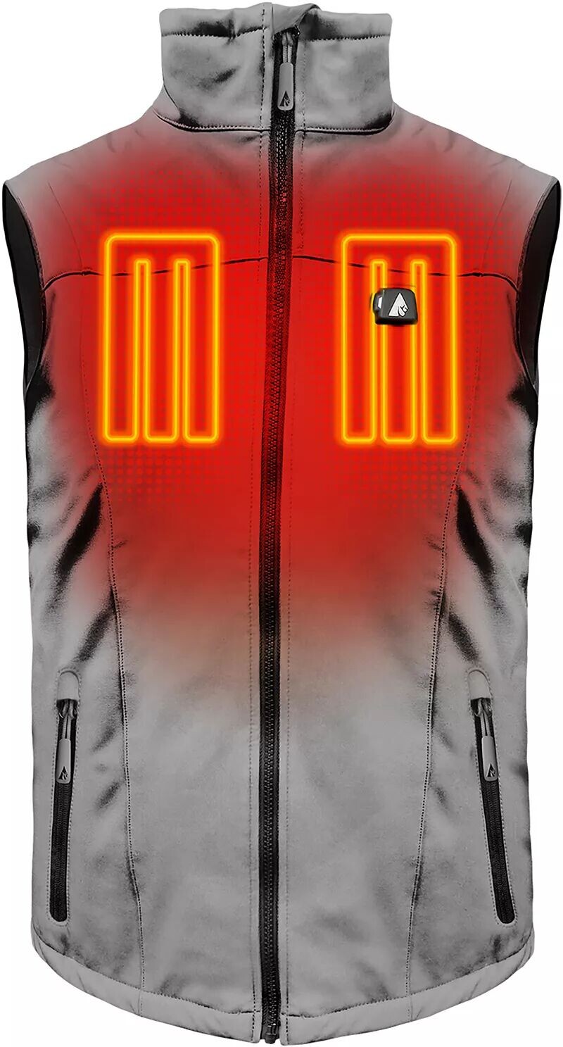 

Мужской жилет Softshell ActionHeat с аккумулятором 5 В и подогревом, серый