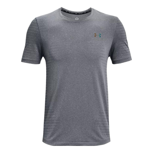 

Футболка rush seamless t-shirt 'grey' Under Armour, серый