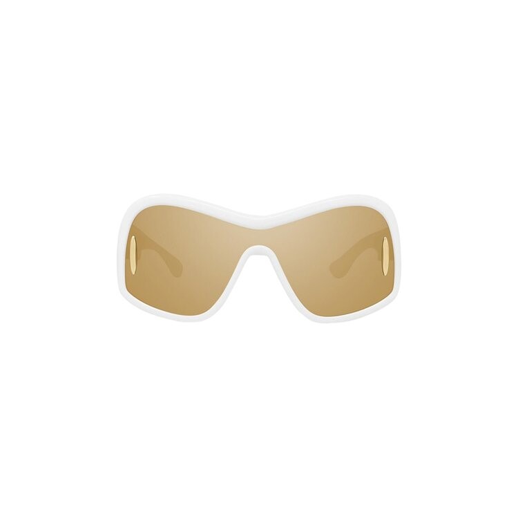 

Солнцезащитные очки Loewe Square Mask Sunglasses, цвет Ivory/Brown