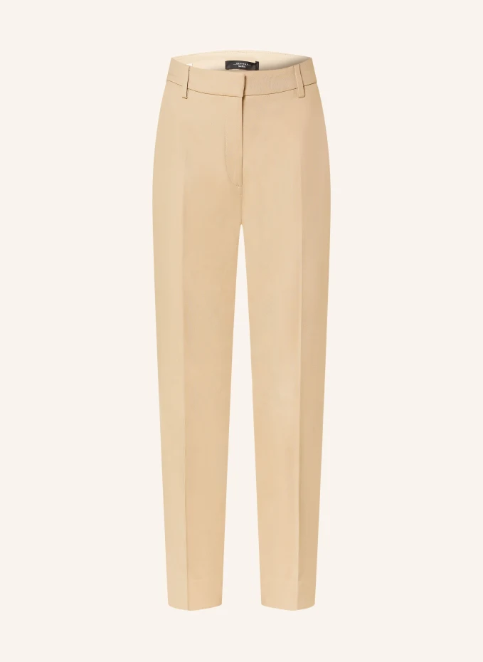 

Брюки вите Weekend Maxmara, бежевый
