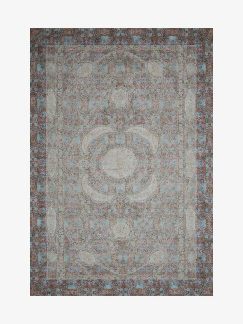 

Шарф с узором Hawnbci Pierre-Louis Mascia, бежевый