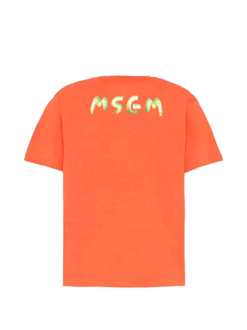 Футболка с коротким рукавом Msgm Kids, красный — фото 2
