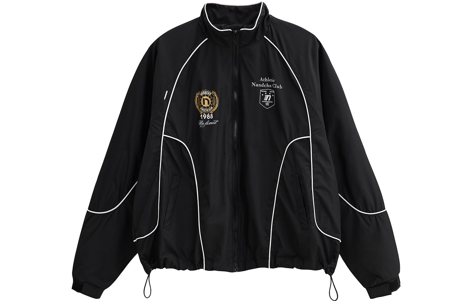 

NANDCHN Куртка унисекс черная, Black