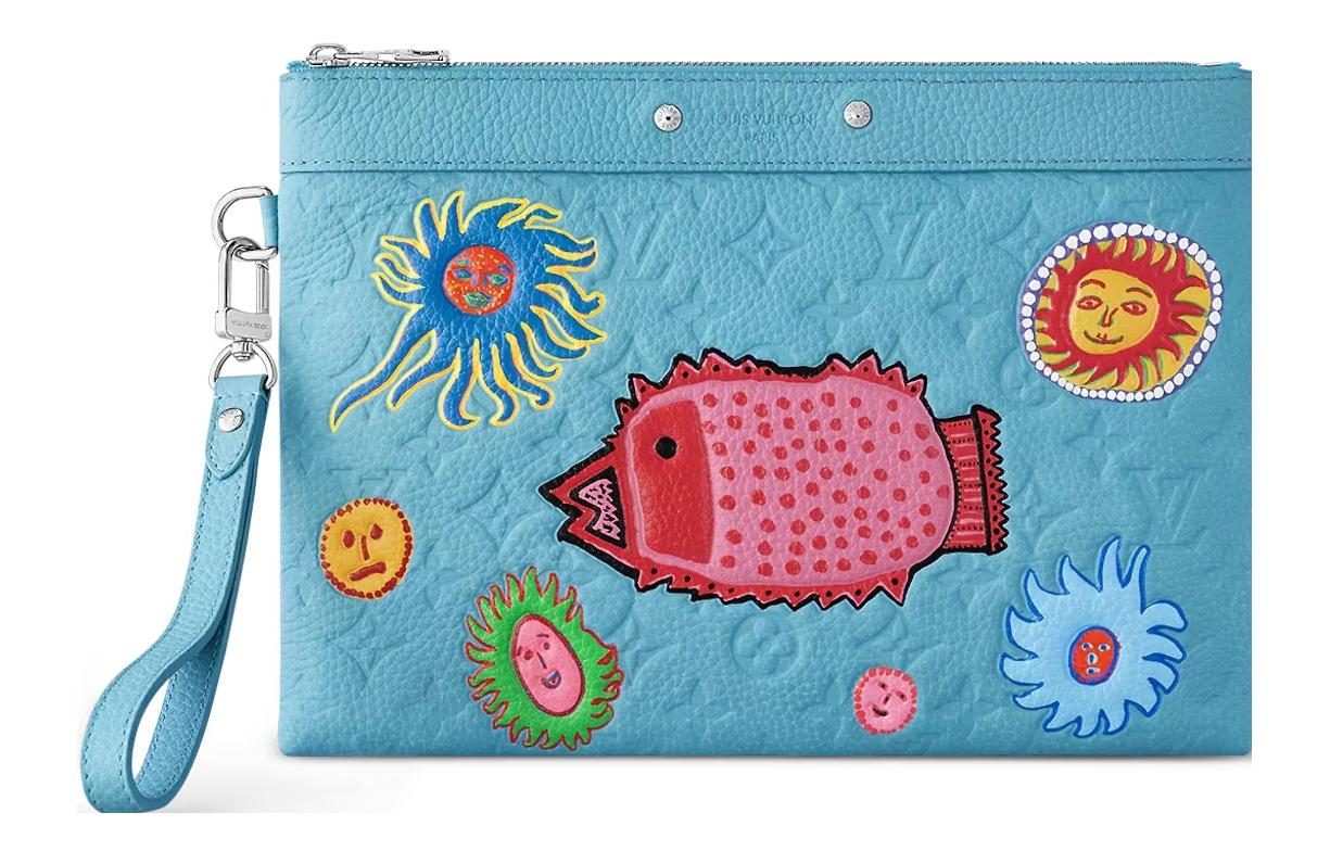 

LOUIS VUITTON Кожаный клатч Yayoi Kusama