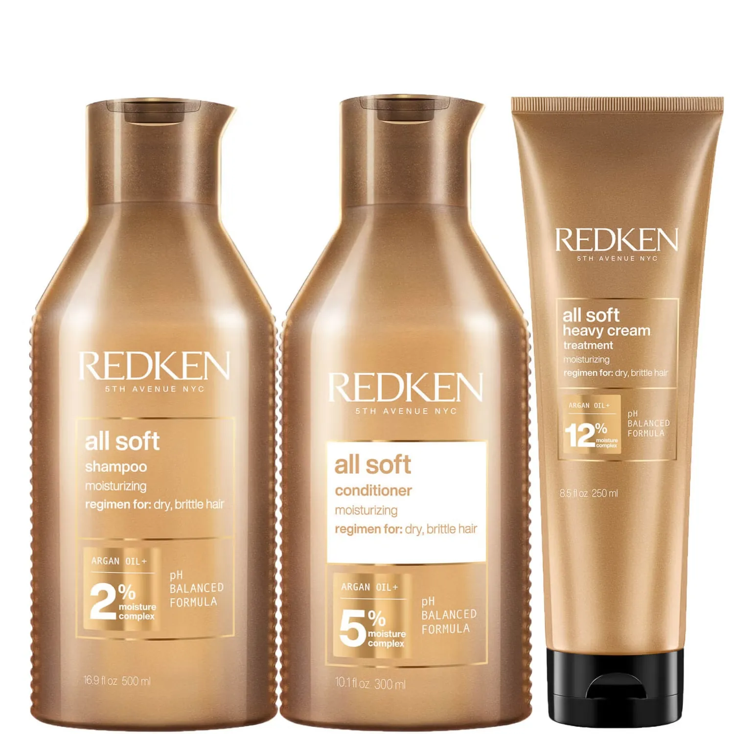 

Коллекция All Soft Hair Care Coarse Hair Care (3 товара) Redken