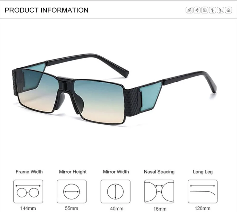 

Квадратные солнцезащитные очки 2027 для мужчин, ретро, ​​маленькие прямоугольные солнцезащитные очки для женщин, винтажные, для путешествий, UV400 MTZJH, Black Pink