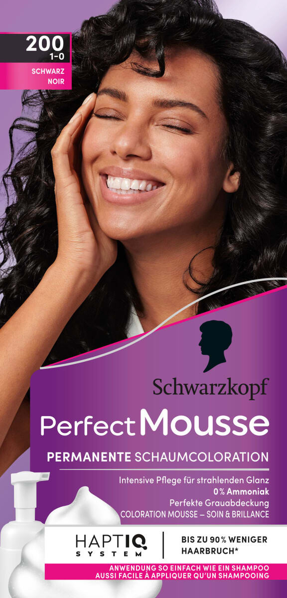 

Краска-пенка для волос 200 Черный 1 шт. Schwarzkopf